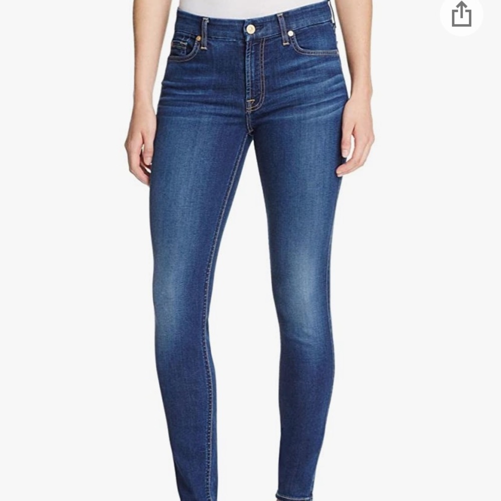 7 Jeans ‘The Ankle Skinny‘ Worn Once! New! ‘7 for all mankind’